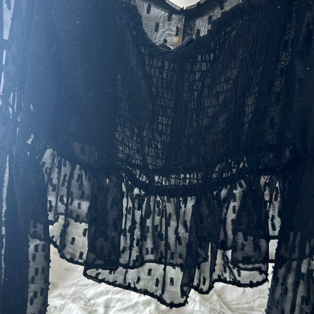 Cropped blouse - Picture 2 of 2